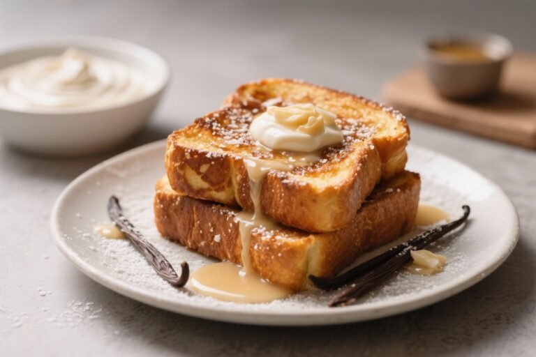 Vanilla Protein French Toast – A Cozy, High-Protein Breakfast Favorite