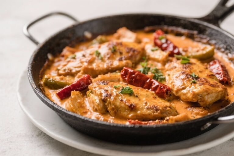 Creamy Cajun Chicken Skillet – A Cozy, Flavor-Packed One-Pan Dinner