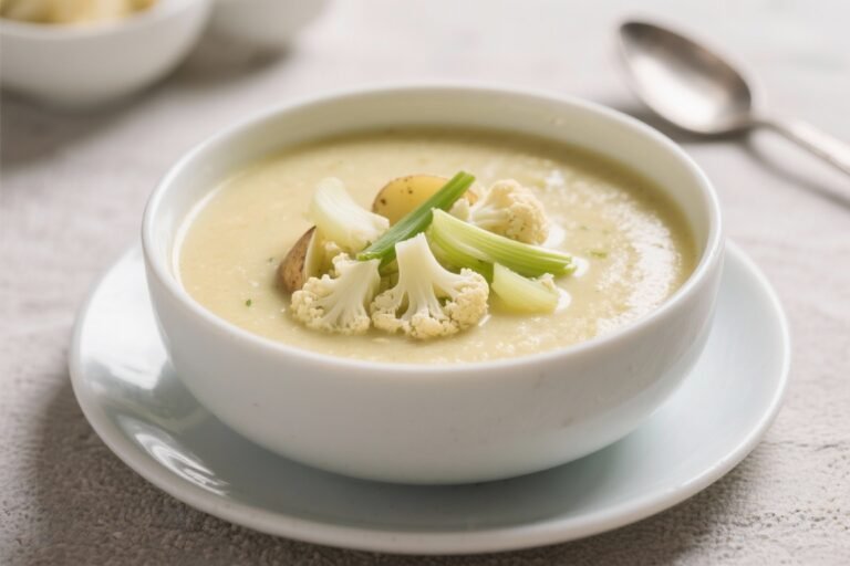 Cauliflower Potato Leek Soup – Cozy, Creamy, and Comforting