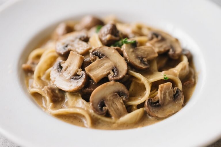 Vegan Mushroom Stroganoff – Creamy, Comforting, and Easy