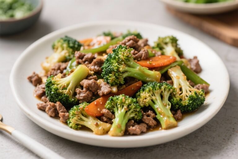 Keto Ground Beef and Broccoli Stir Fry – Fast, Flavorful, and Low-Carb