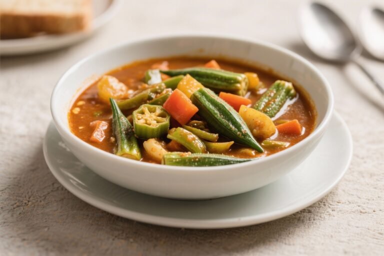 Vegan Gumbo With Okra & Veggies – A Cozy, Flavor-Packed Stew