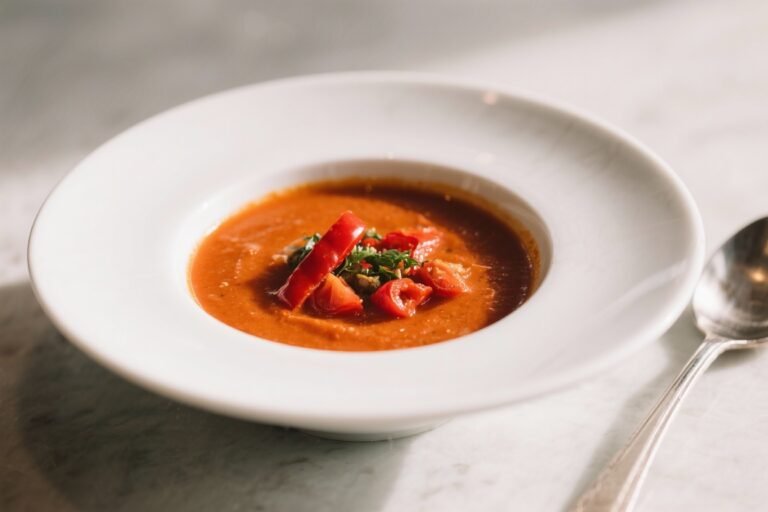 Smoky Tomato & Red Pepper Soup – Cozy, Flavor-Packed Comfort