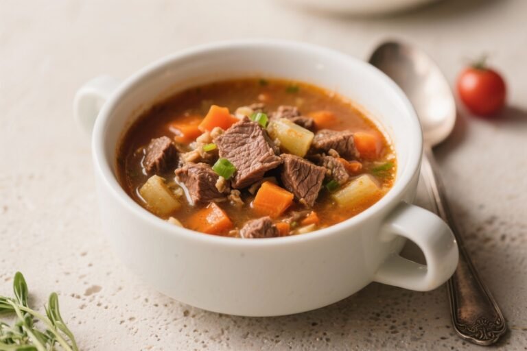 Keto Beef And Vegetable Soup – Cozy, Low-Carb Comfort In A Bowl