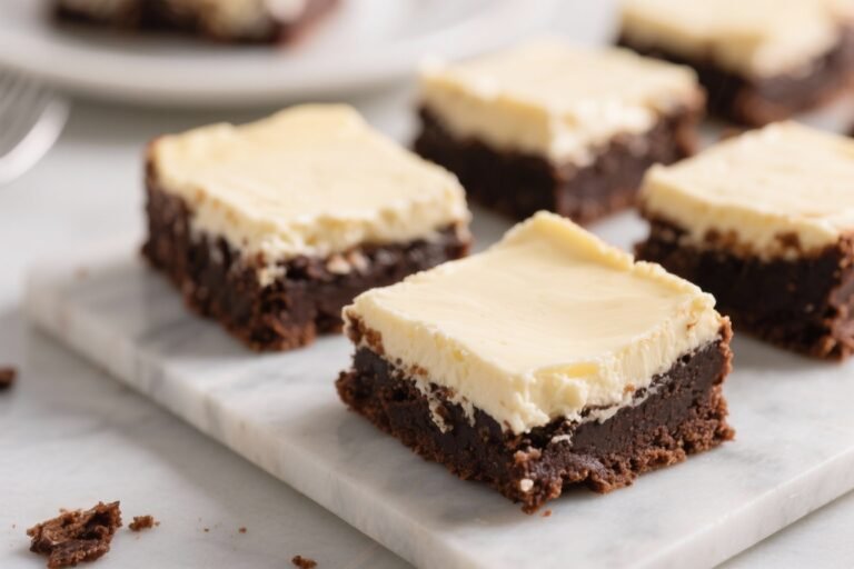 Keto Cheesecake Brownies – Rich, Swirled, and Low-Carb
