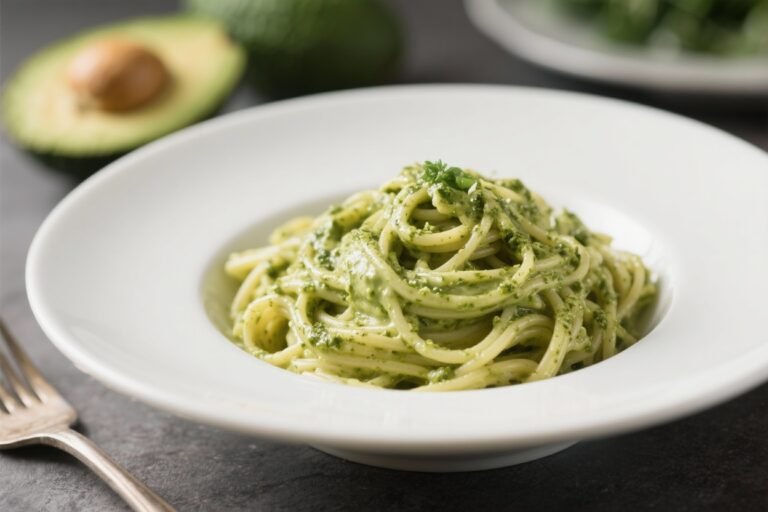 Creamy Avocado Pesto Pasta – A Quick, Fresh, and Comforting Weeknight Meal