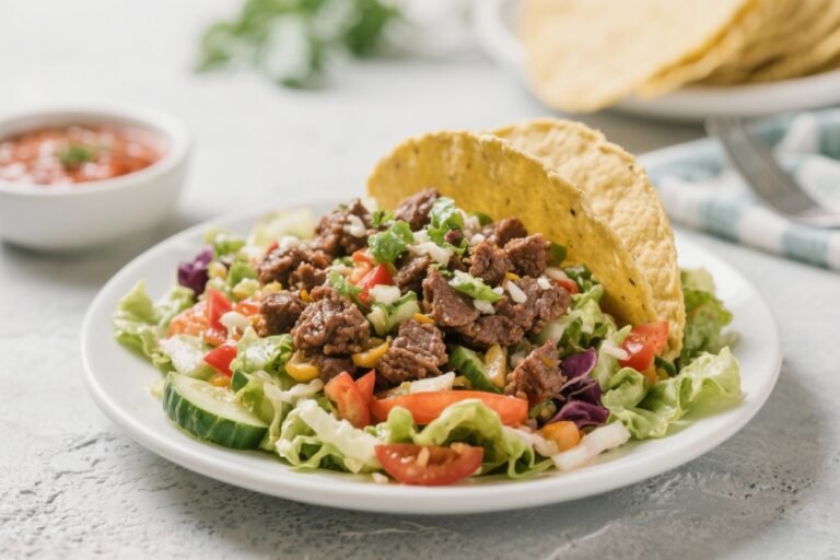 Keto Beef Taco Salad – Fresh, Fast, and Satisfying