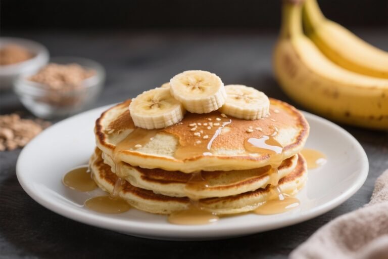 High-Protein Banana Pancakes – Fluffy, Fast, and Satisfying