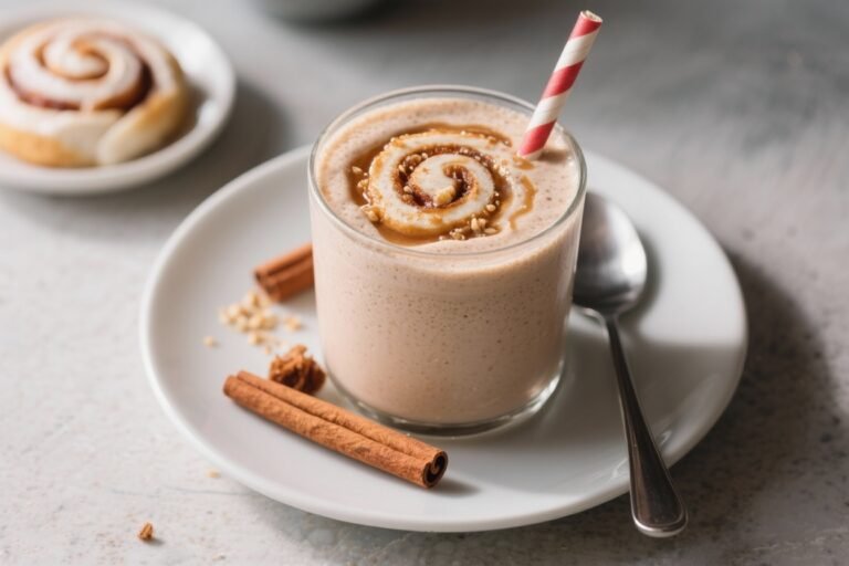Cinnamon Roll Protein Smoothie – Cozy Flavor With a Protein Boost