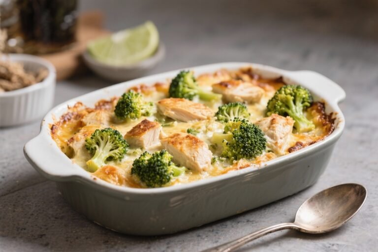 Keto Chicken Broccoli Casserole – Cozy, Low-Carb Comfort Food