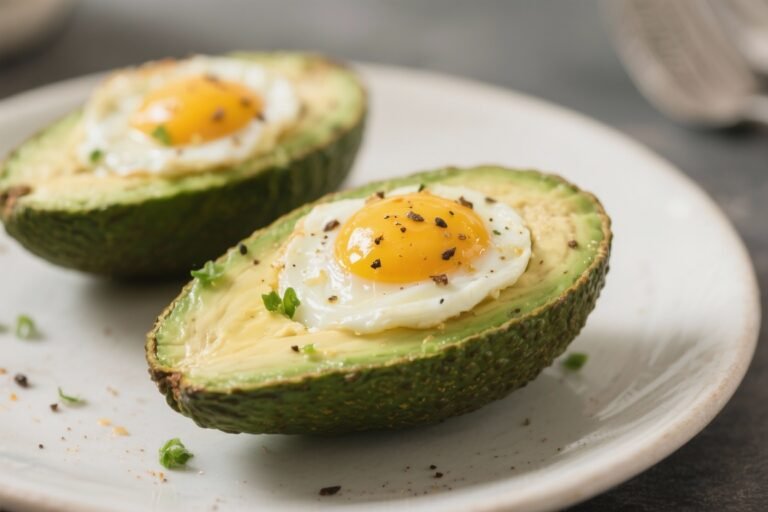 High-Protein Avocado Egg Boats – A Simple, Satisfying Breakfast
