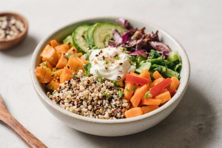 Quinoa Veggie Power Bowl – A Colorful, Protein-Packed Meal