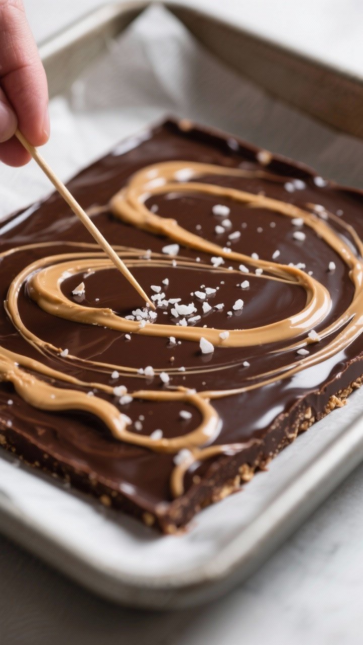 Close-up, shallow depth-of-field process shot of the bark just after swirling: an even 1/8–1/4 inc