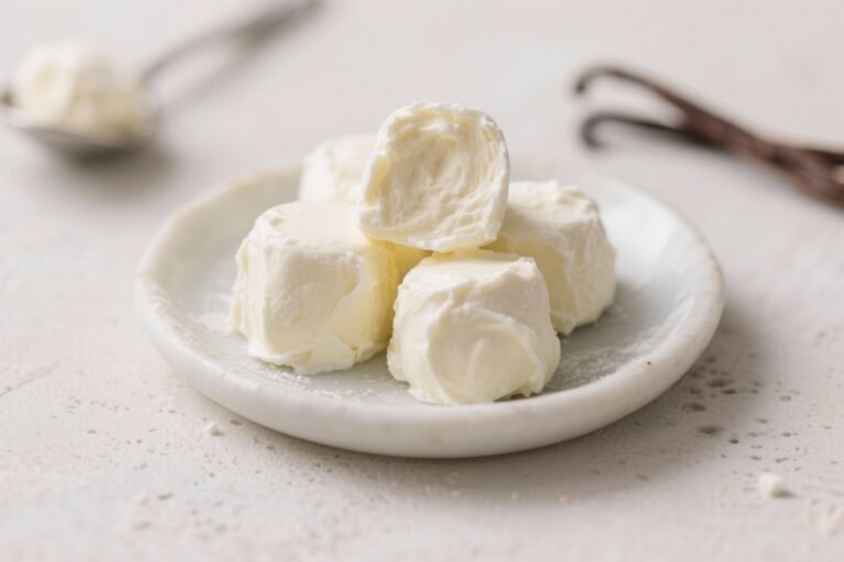 Keto Vanilla Cream Cheese Fat Bombs – A Simple, Satisfying Low-Carb Treat