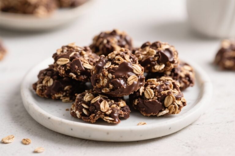 Quick No-Bake Chocolate Oat Clusters – A Fast, Foolproof Treat