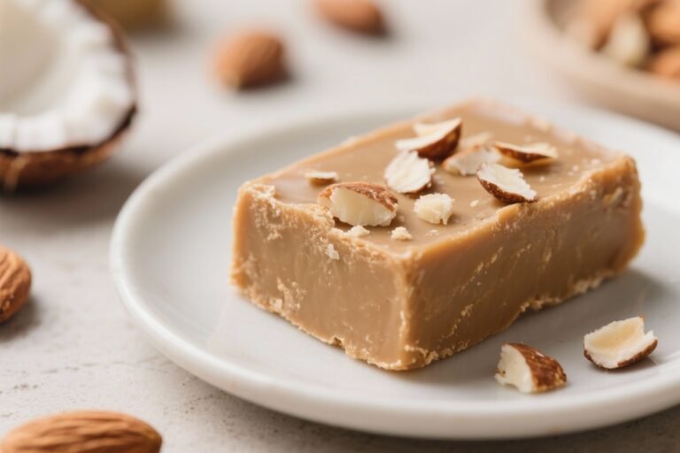 Keto Toasted Almond Coconut Fudge – Rich, Creamy, and Low-Carb