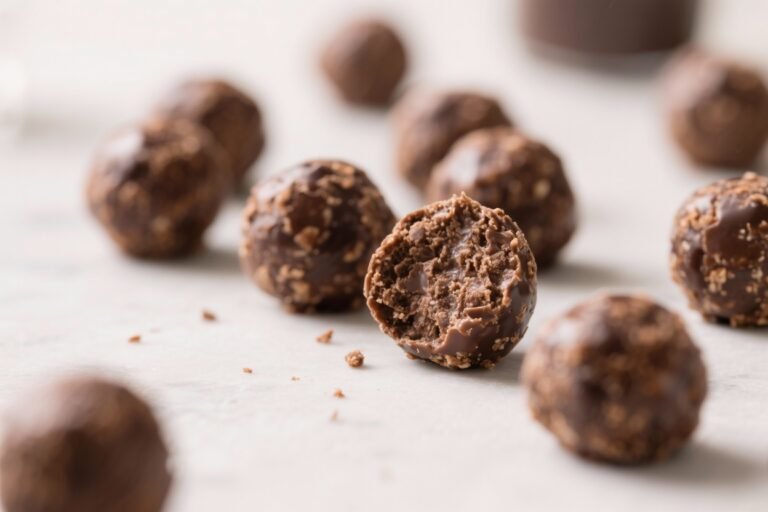 No-Bake Mocha Protein Balls – A Quick, Energizing Snack