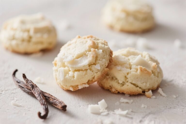 Keto Vanilla Bean Coconut Macaroons – Simple, Sweet, and Low-Carb