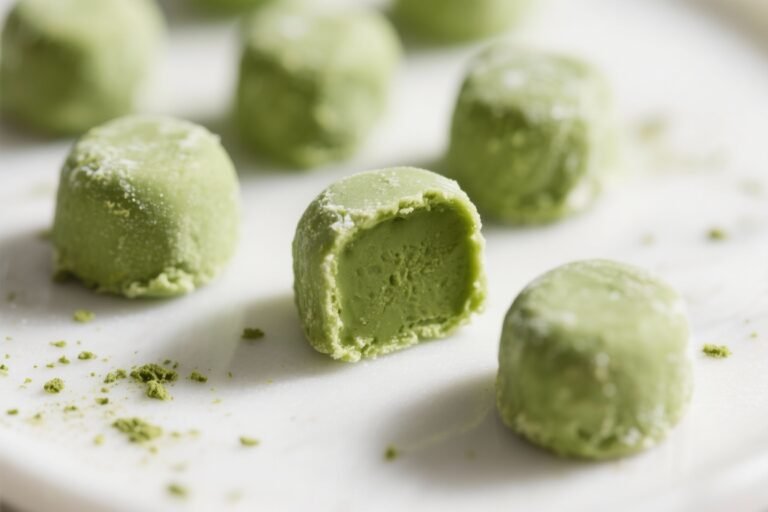 Keto Matcha Green Tea Fat Bombs – A Creamy, Energizing Snack