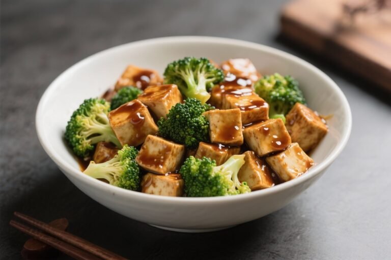 Teriyaki Tofu & Broccoli Bowl – Simple, Saucy, and Satisfying