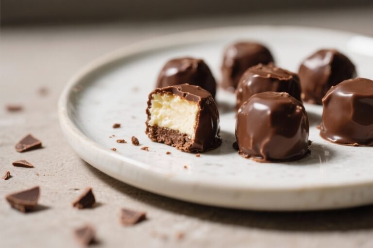 Keto Chocolate Cheesecake Fat Bombs – Rich, Creamy, and Low-Carb