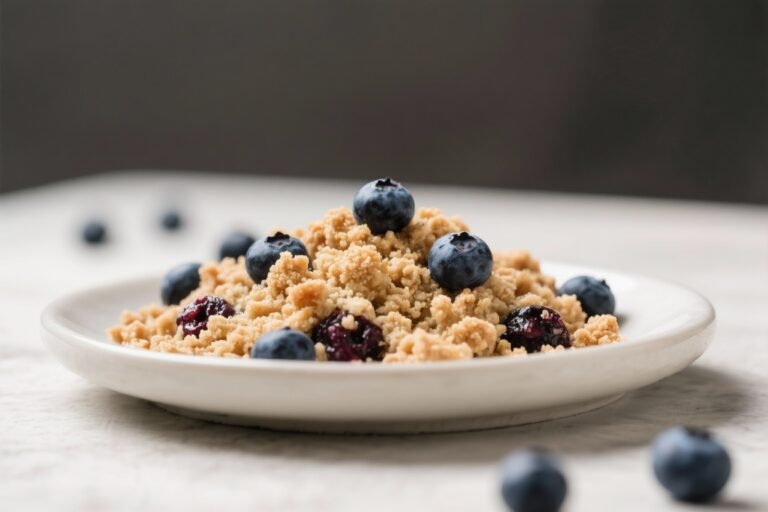 Keto Blueberry Crumble – A Cozy, Low-Carb Dessert You’ll Love