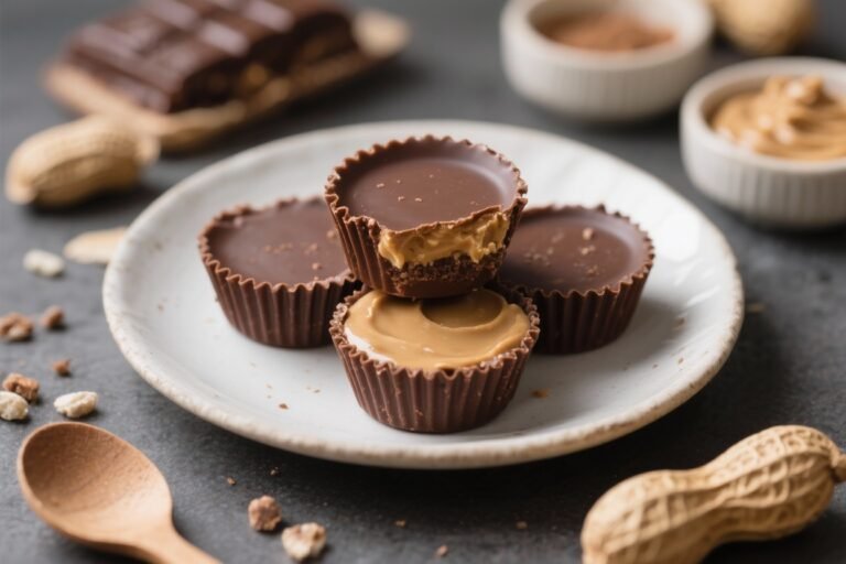 No-Bake Chocolate Peanut Butter Cups (Clean Ingredients) – Easy, Rich, and Naturally Sweetened