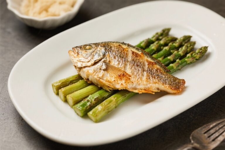 Baked Tilapia With Steamed Asparagus – Light, Fresh, and Weeknight-Friendly