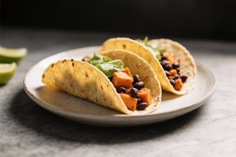 Sweet Potato and Black Bean Tacos – Easy, Flavorful, and Weeknight-Friendly