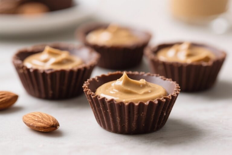Keto Chocolate Almond Butter Cups – A Simple Low-Carb Treat