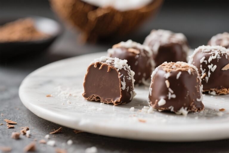 Keto Chocolate Coconut Fat Bombs – A Creamy, Satisfying Low-Carb Treat