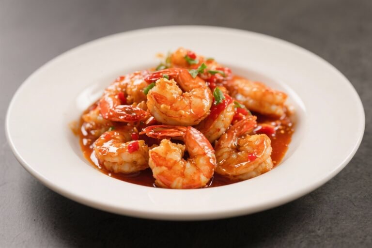 Honey Sriracha Shrimp – Fast, Flavorful, and Sticky-Sweet Heat