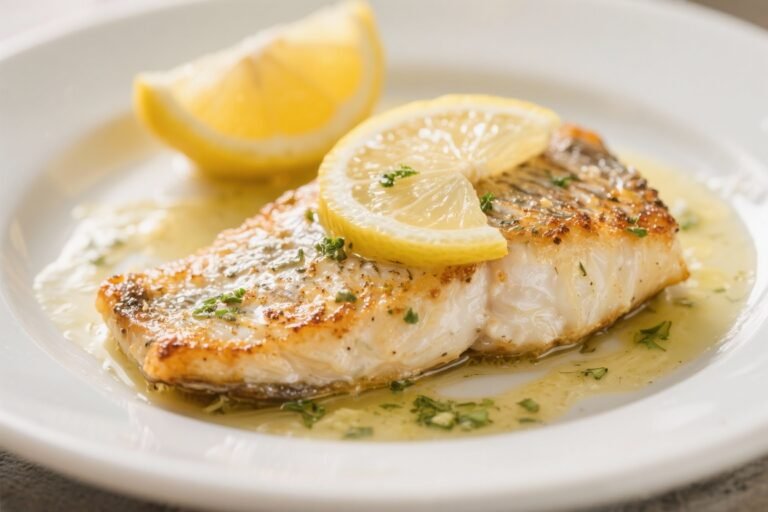 Lemon Butter Tilapia – Bright, Tender, and Ready in Minutes