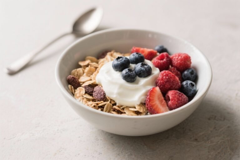 Greek Yogurt Berry Breakfast Bowl – Simple, Fresh, and Satisfying