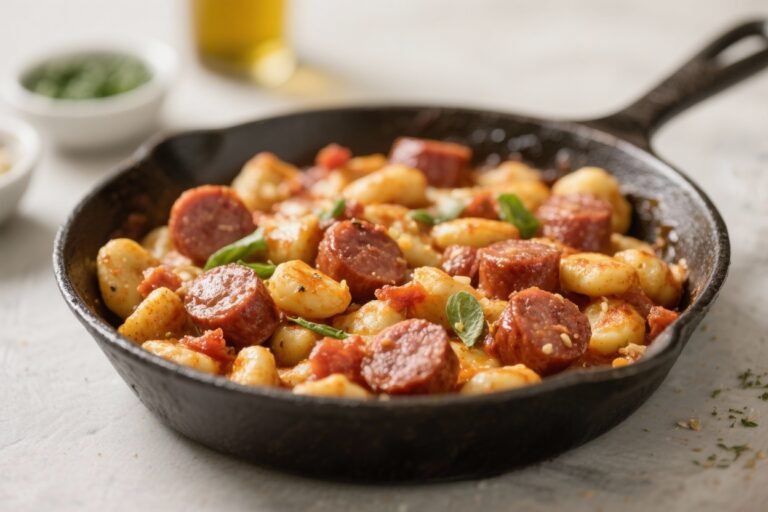 One-Pan Sausage Gnocchi – A Cozy, Weeknight Comfort Meal