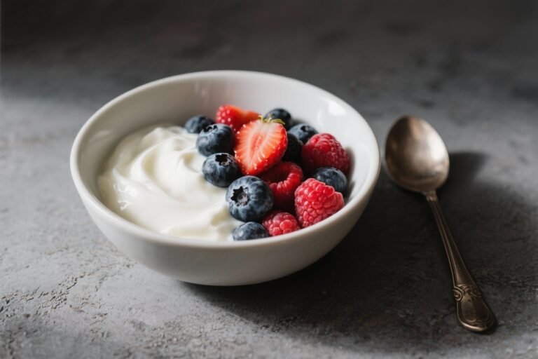 Greek Yogurt Bowl With Berries – A Fresh, Protein-Packed Breakfast