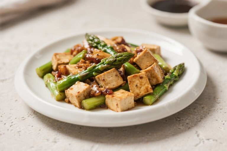 Tofu & Asparagus Stir-Fry – Fast, Fresh, and Flavorful