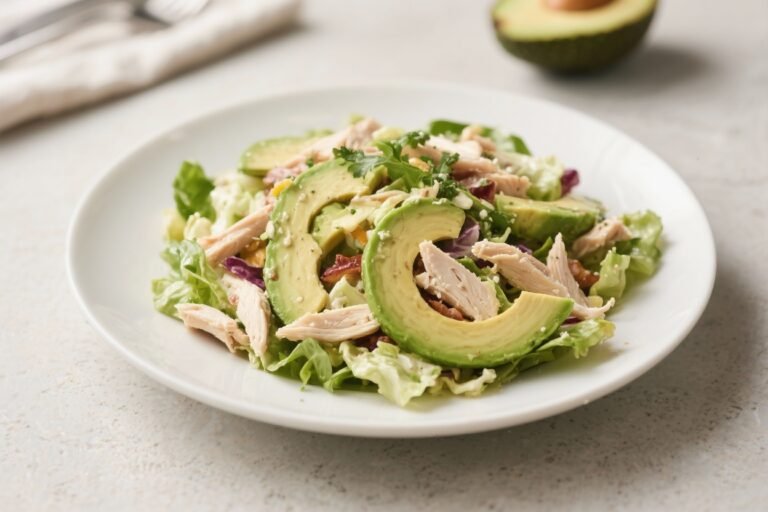 Avocado Chicken Salad – Creamy, Fresh, and Satisfying