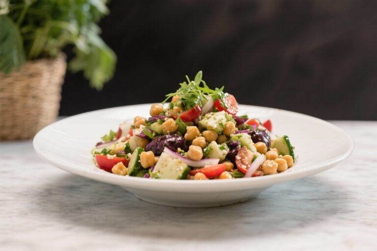 Mediterranean Chickpea Salad – Fresh, Bright, and Ready in Minutes