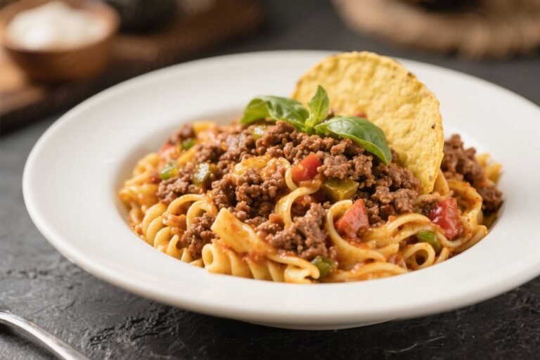 Ground Beef Taco Pasta – A Cozy, Weeknight Favorite