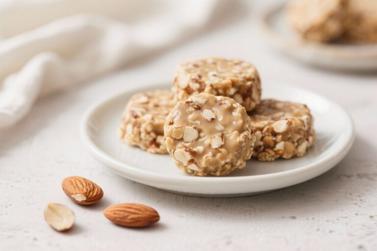 No-Bake Vanilla Almond Protein Treats – Simple, Satisfying, and Naturally Sweet