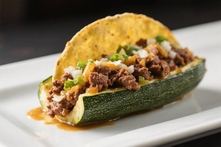 Beef Taco Stuffed Zucchini – A Flavorful, Weeknight-Friendly Favorite