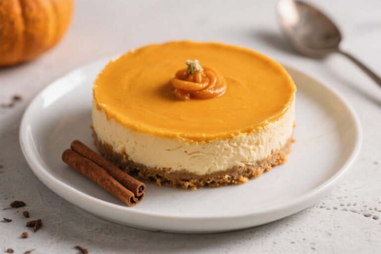 Keto Pumpkin Spice Cheesecake – Creamy, Cozy, and Low-Carb