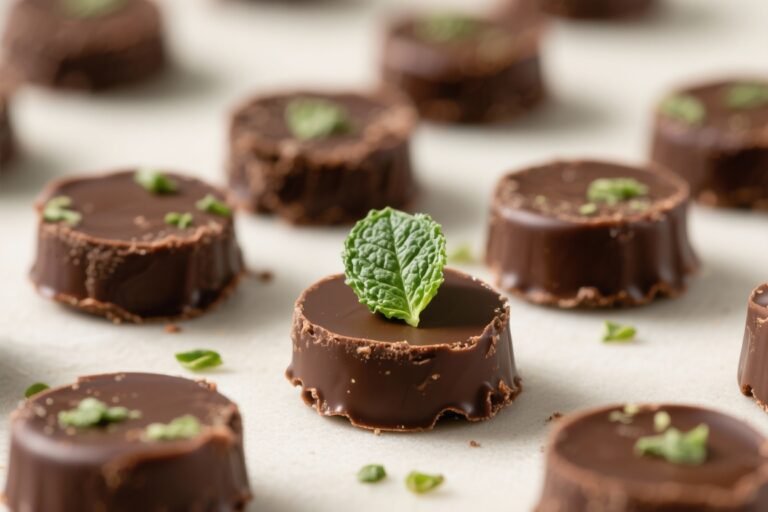 Keto Chocolate Mint Patty Bites – A Cool, Crunchy, Low-Carb Treat
