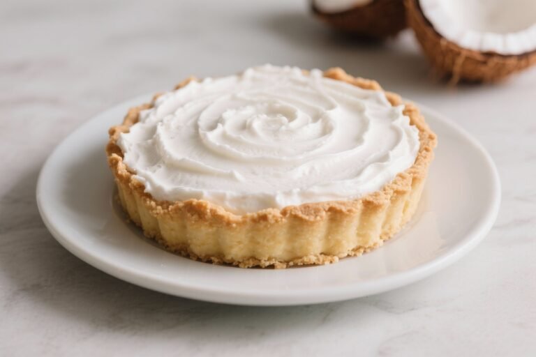 Keto Coconut Cream Pie – Creamy, Low-Carb, and Easy