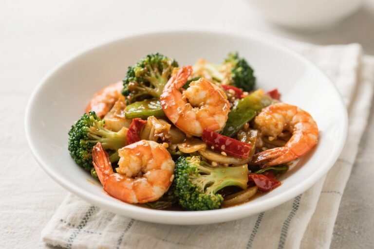 Spicy Shrimp & Broccoli Stir-Fry – Quick, Fresh, and Full of Flavor