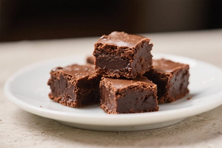 Keto Espresso Brownie Bites – Rich, Fudgy, and Coffee-Kissed