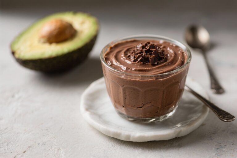 Keto Chocolate Avocado Pudding – Rich, Silky, and Ready in Minutes