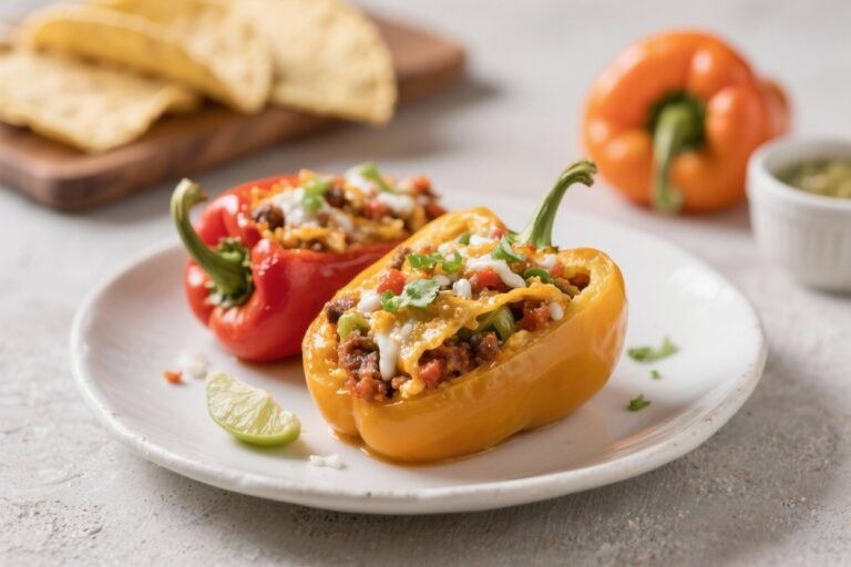 Taco Stuffed Bell Peppers – A Fresh, Satisfying Weeknight Favorite