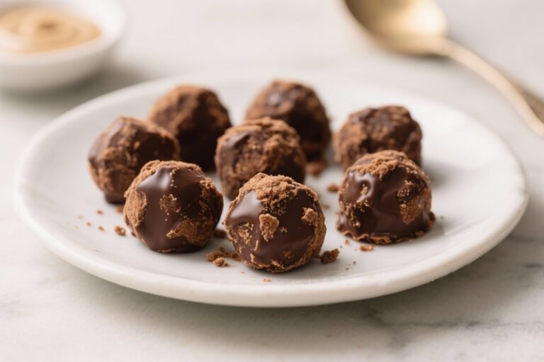 No-Bake Chocolate Tahini Truffles – Rich, Nutty, and Incredibly Easy